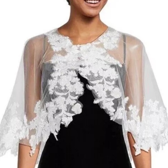 Borrowed & Blue Accessories - NWT Borrowed & Blue,Southern Living Pearl-Button Closure Shawl Collar,Exquisite